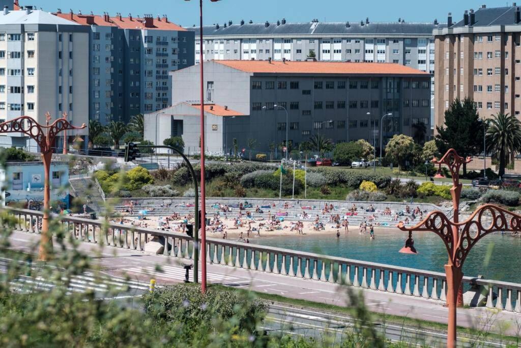 San Amaro Beach 1 By Thebluewaveapartments Com A Coruña Exterior foto