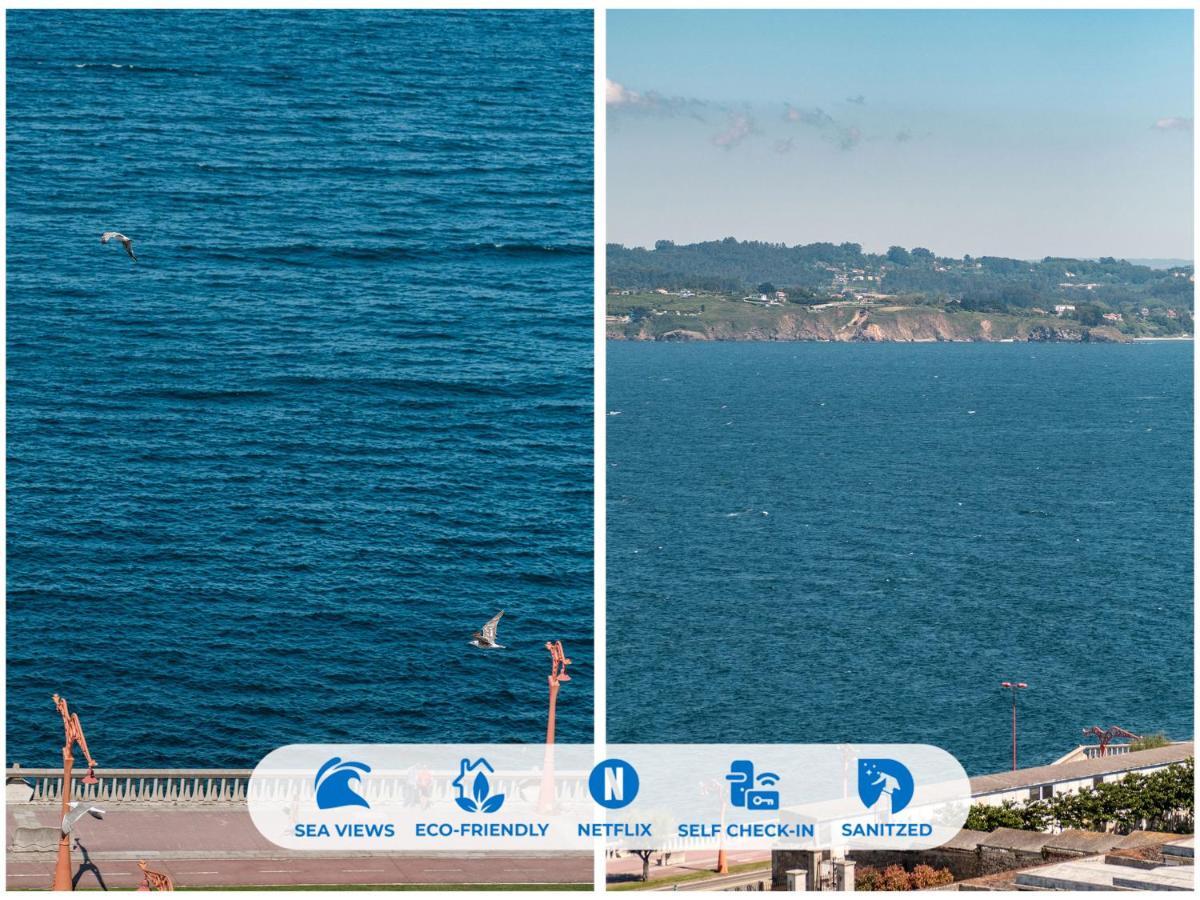 San Amaro Beach 1 By Thebluewaveapartments Com A Coruña Exterior foto